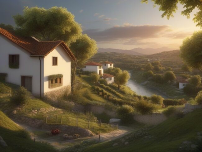 imagen de un pueblo blanco como Castillo de Locubin donde disfrutar de la slow life