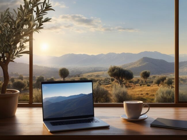 nómadas digitales rurales en El Jardín de Castillo. Castillo de Locubín