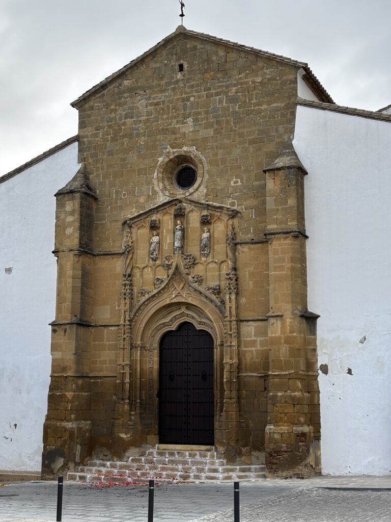 un día en Lopera, portada De la Iglesia
